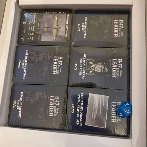 B-17 Flying Fortress Leader (open, unpunched) DVG Games & Draco Ideas - Picture 8 of 16